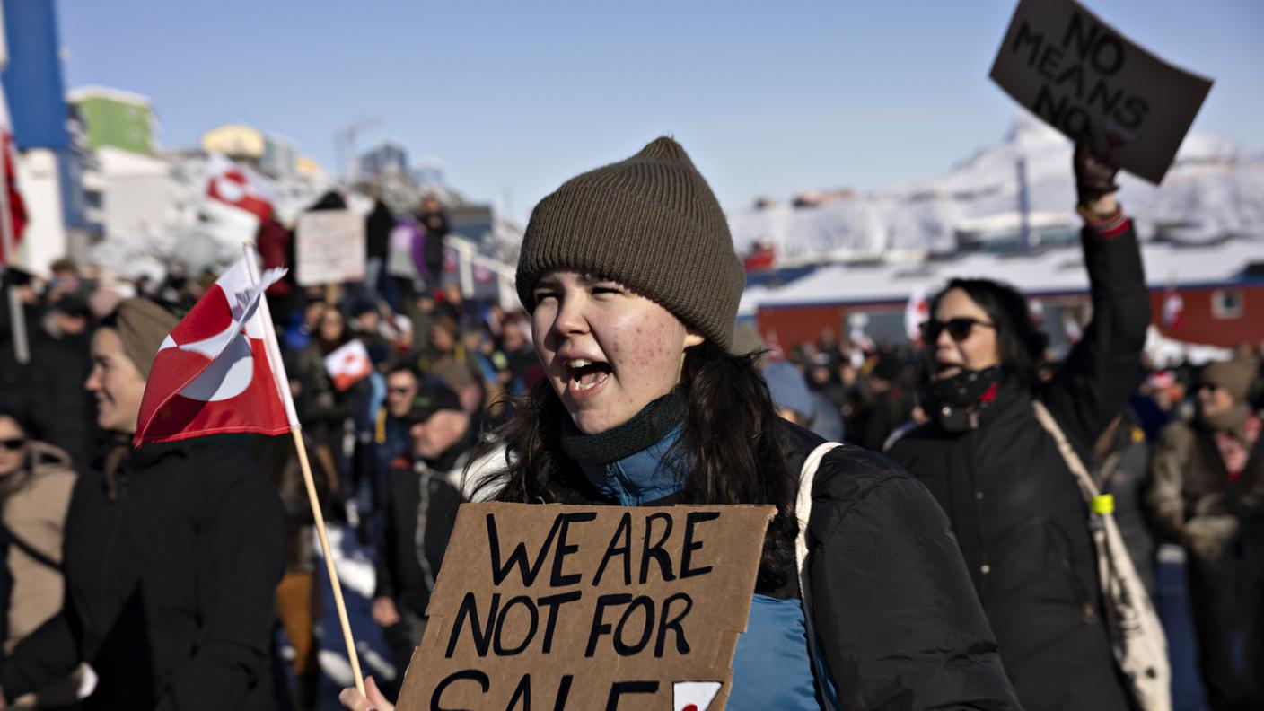 Manifestazioni in Groenlandia