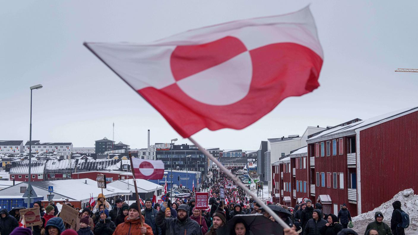 Manifestazioni contro Trump in Groenlandia