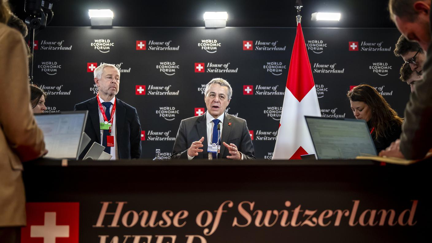 Cassis al WEF di Davos