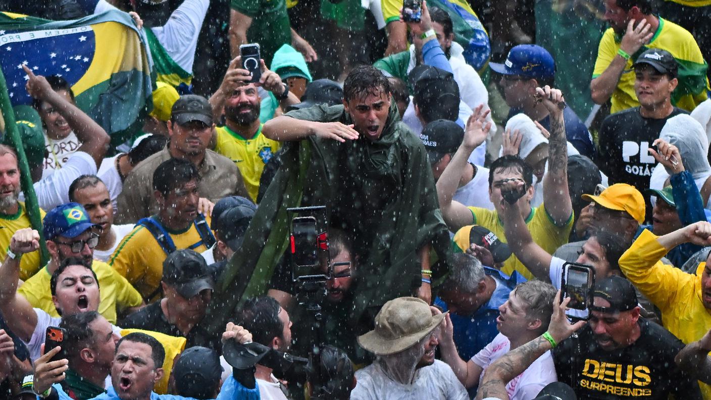 La manifestazione pro-Bolsonaro del 25 gennaio 2026