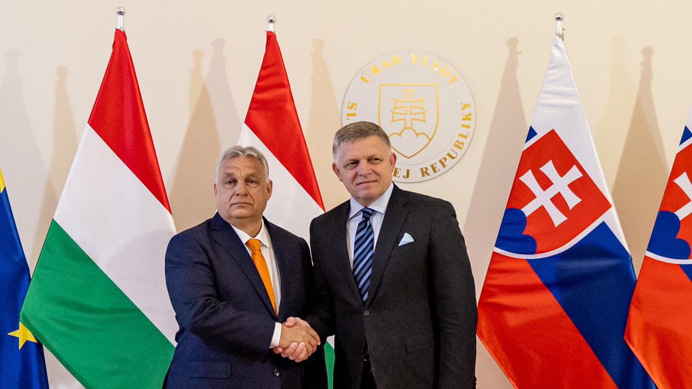 Viktor Orban e Robert Fico