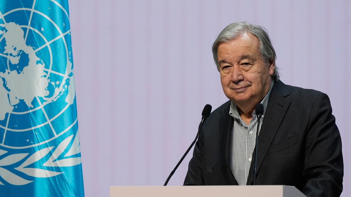 Antonio Guterres, immagine d'archivio
