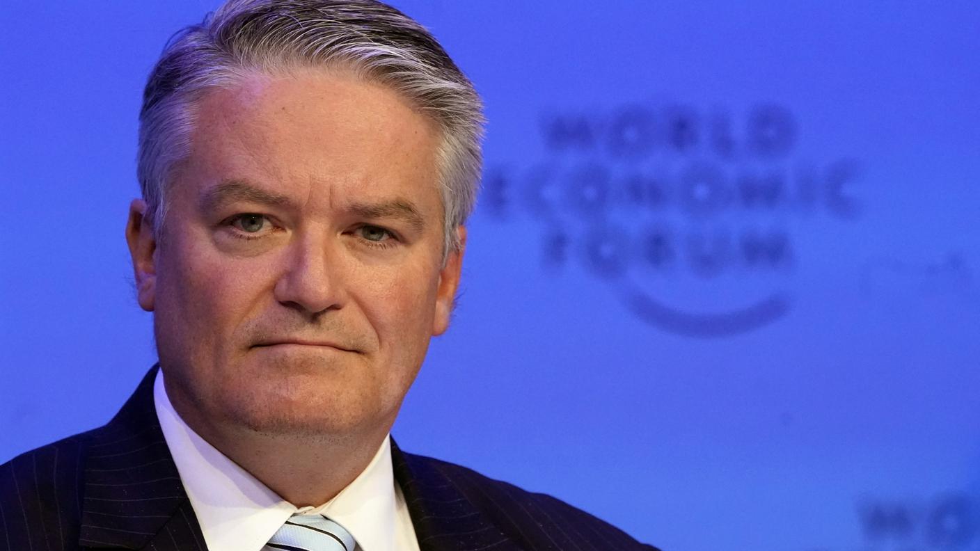 Mathias Cormann al WEF di Davos del 2020