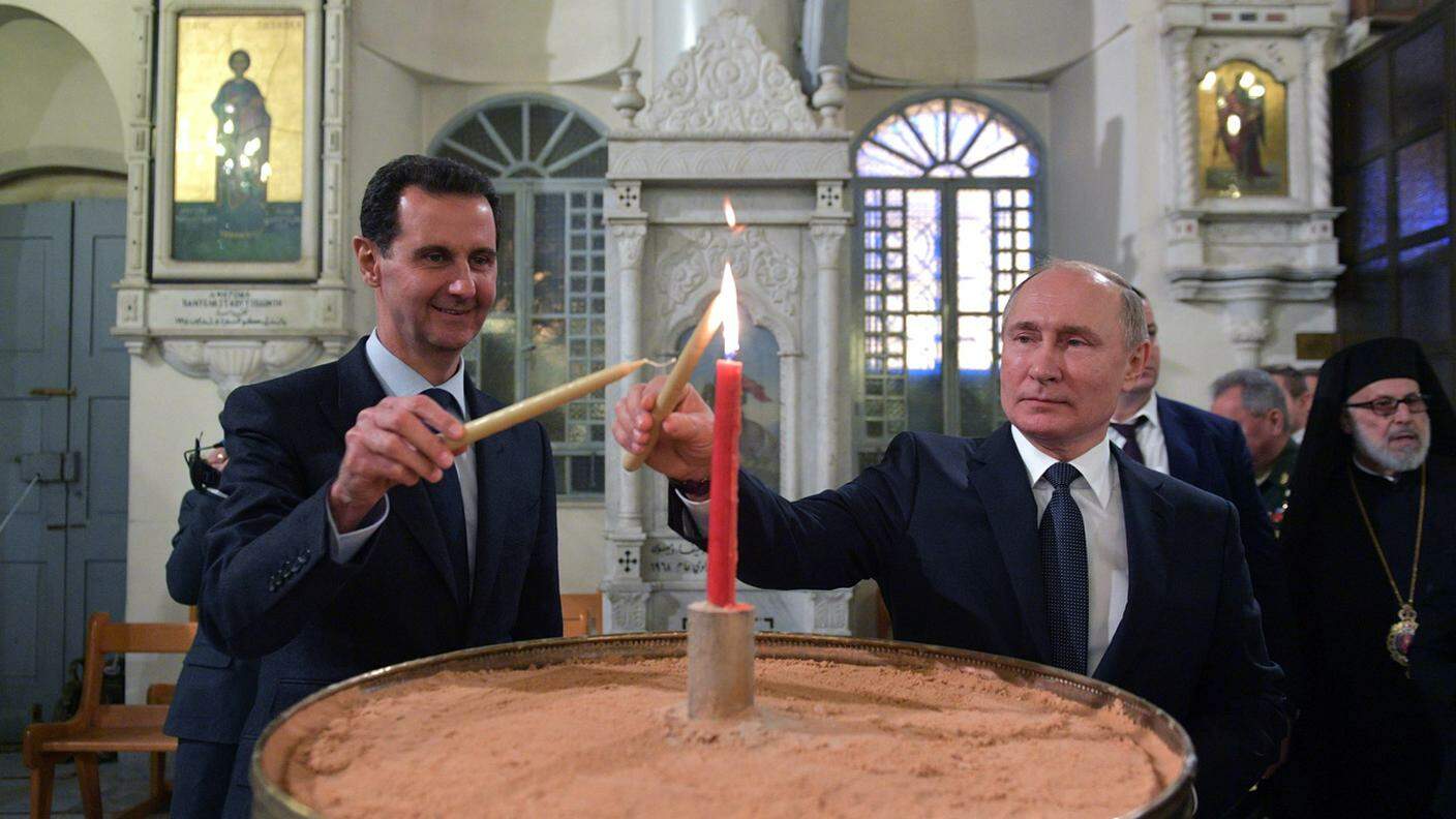Bashar è rimasto al potere, anche grazie al sostegno della Russia di Putin
