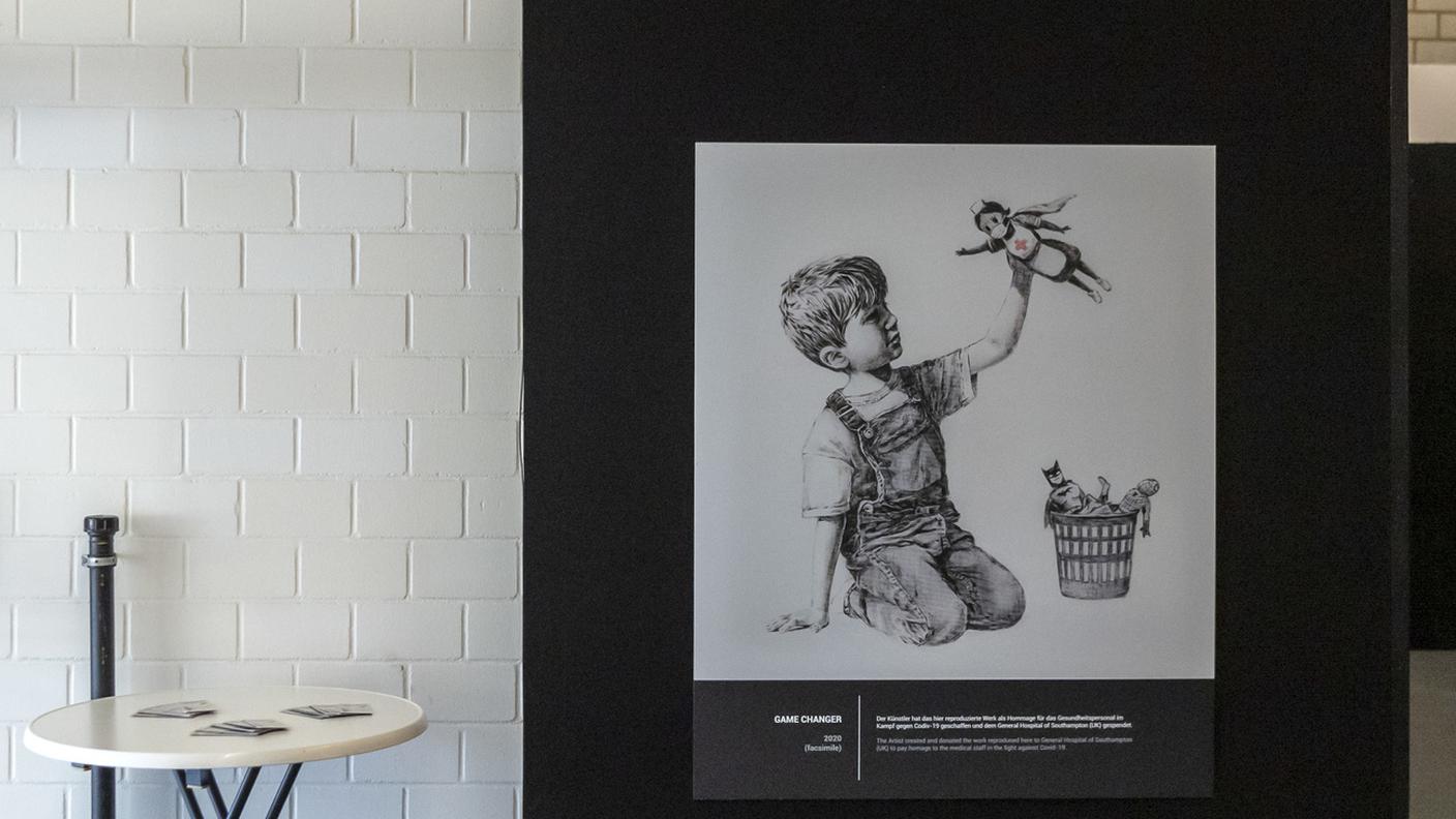 Facsimile di Bansky, "Game Changer"