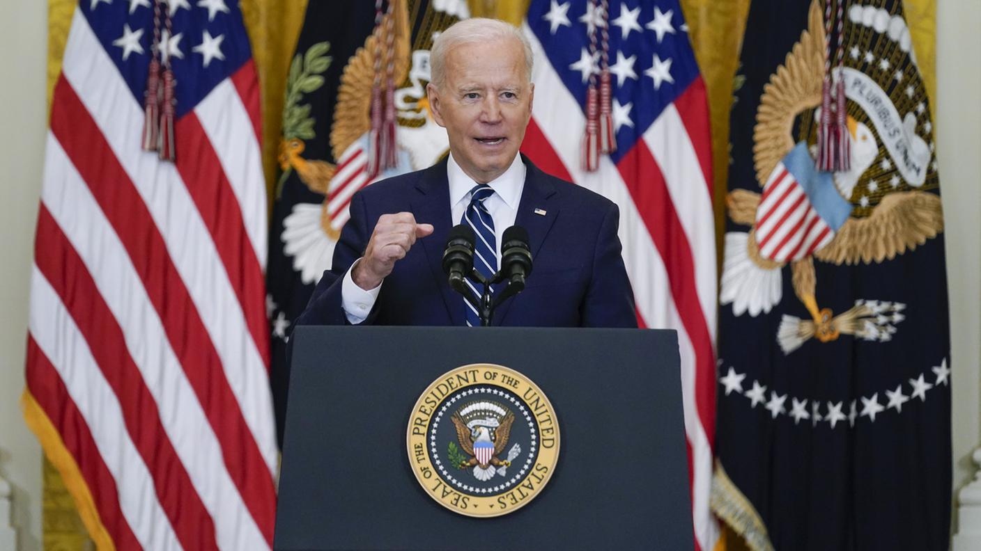 Il presidente USA Joe Biden