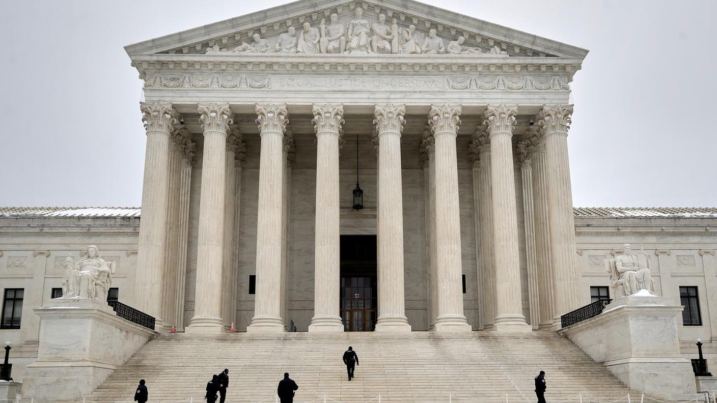 La sede della Corte suprema degli Stati Uniti
