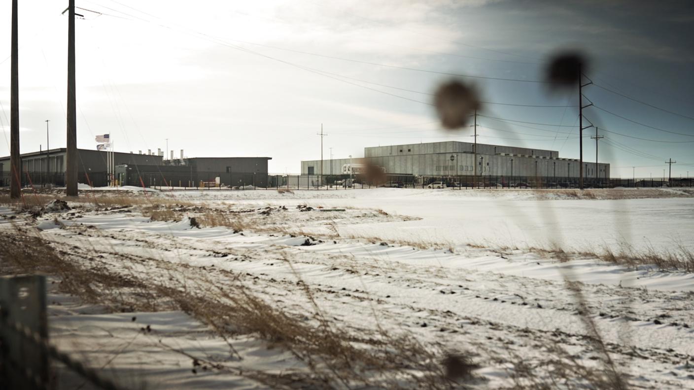 Il primo dei tre data center costruiti a Ellendale, North Dakota