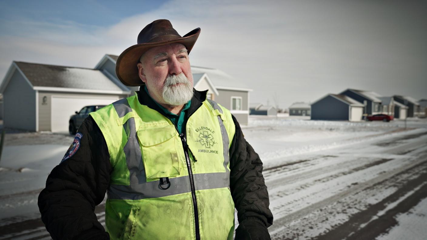 Don Flaherty, sindaco di Ellendale, North Dakota