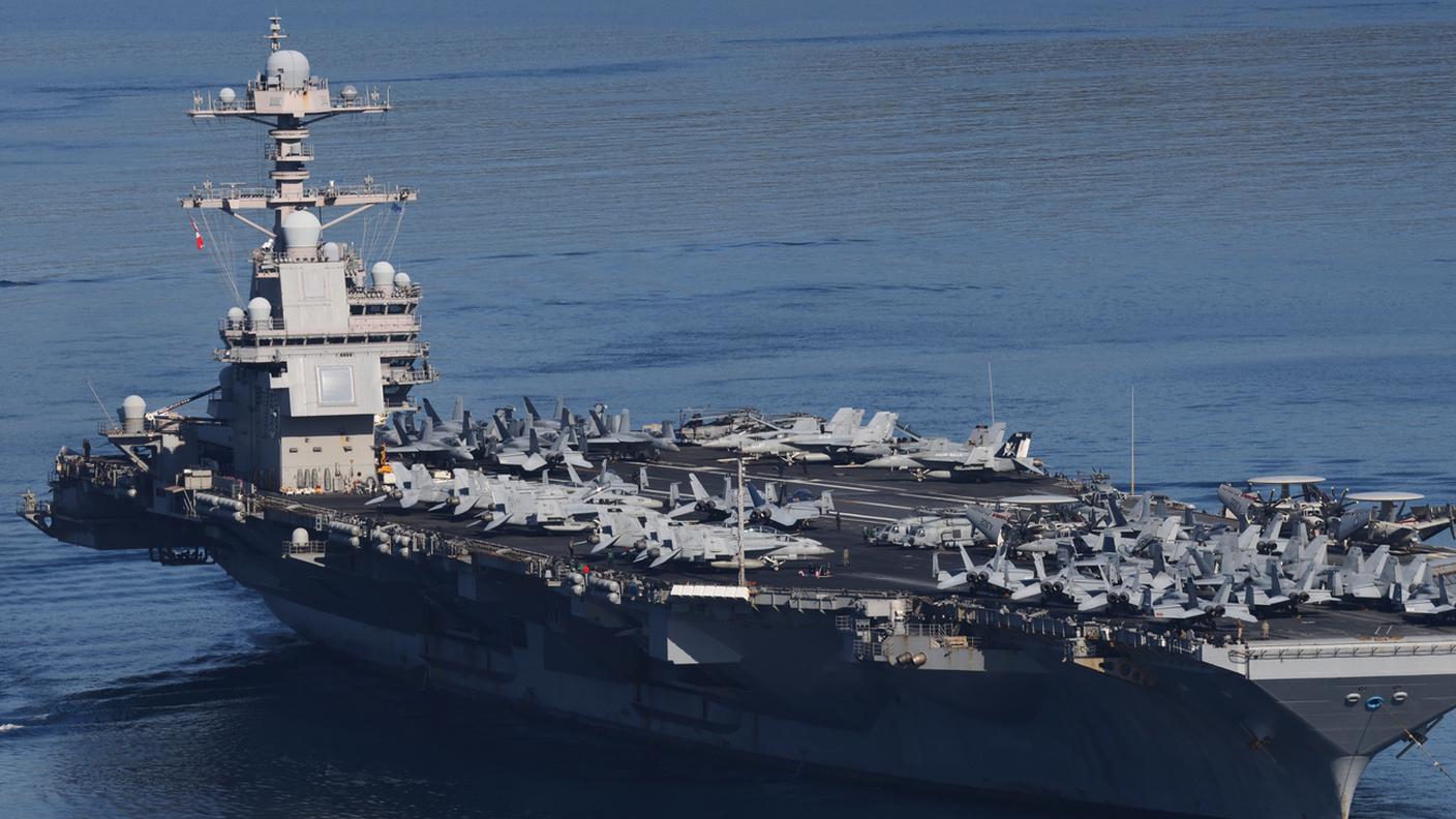 La USS Gerald R. Ford, la portaerei più grande del mondo