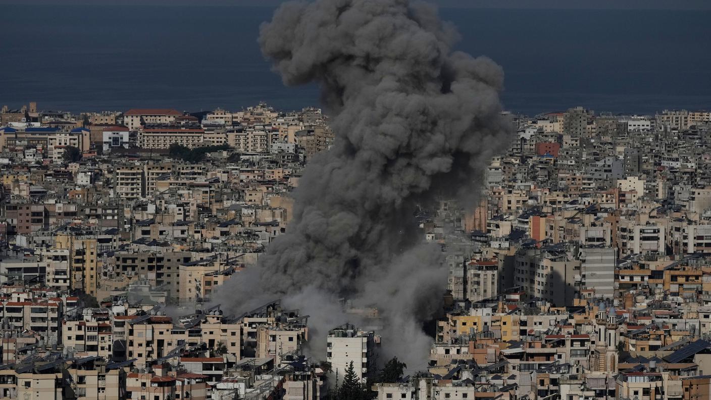 Fumo a Dahiyeh in Libano