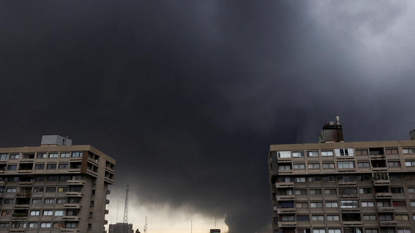 Nube tossica sopra Teheran