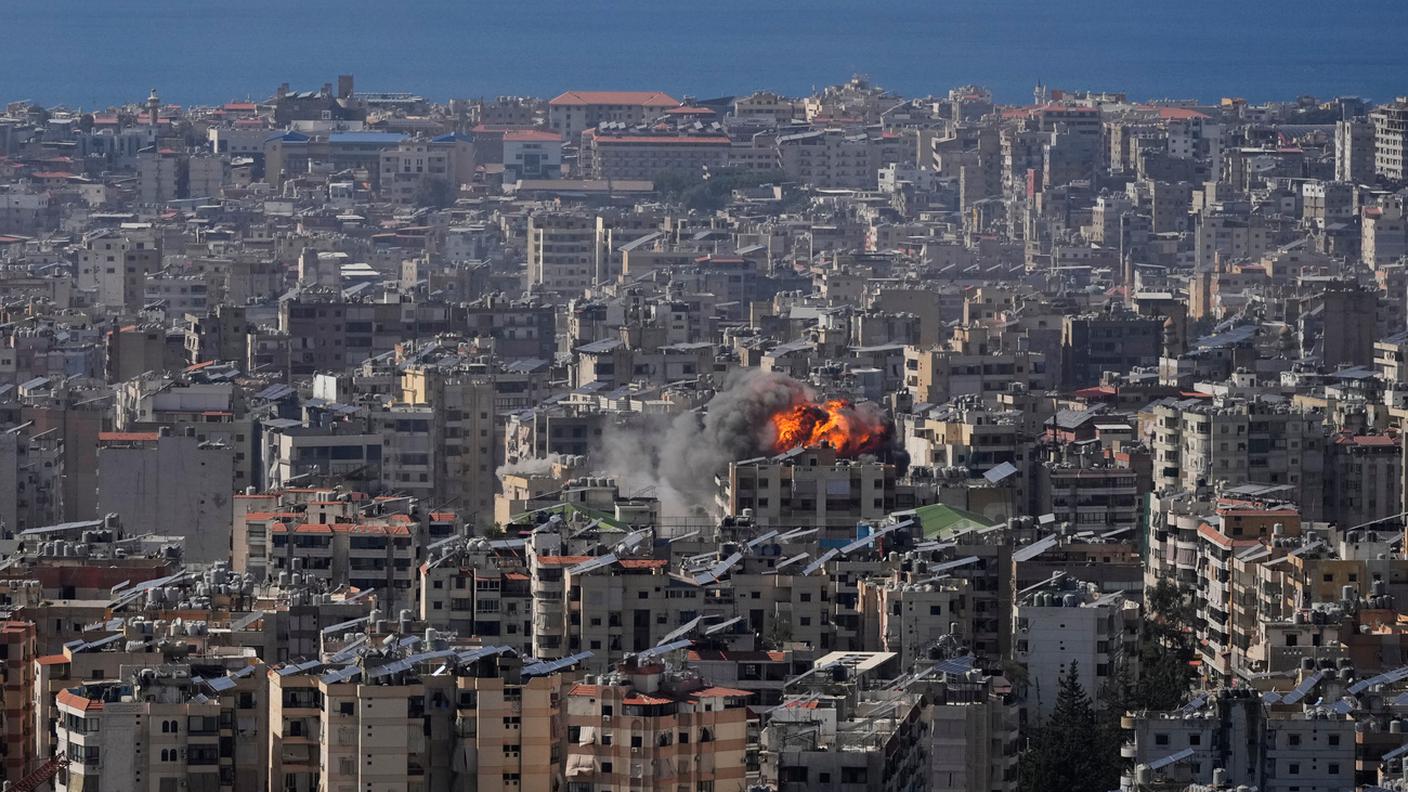 Bombe di Israele su Beirut, lunedì 9 marzo