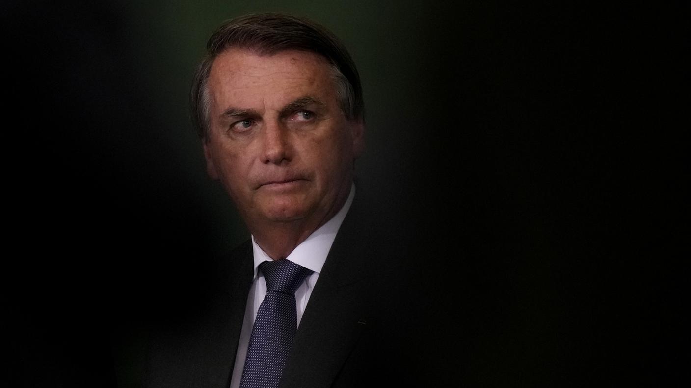 Bolsonaro nel 2021 - Immagine d'archivio