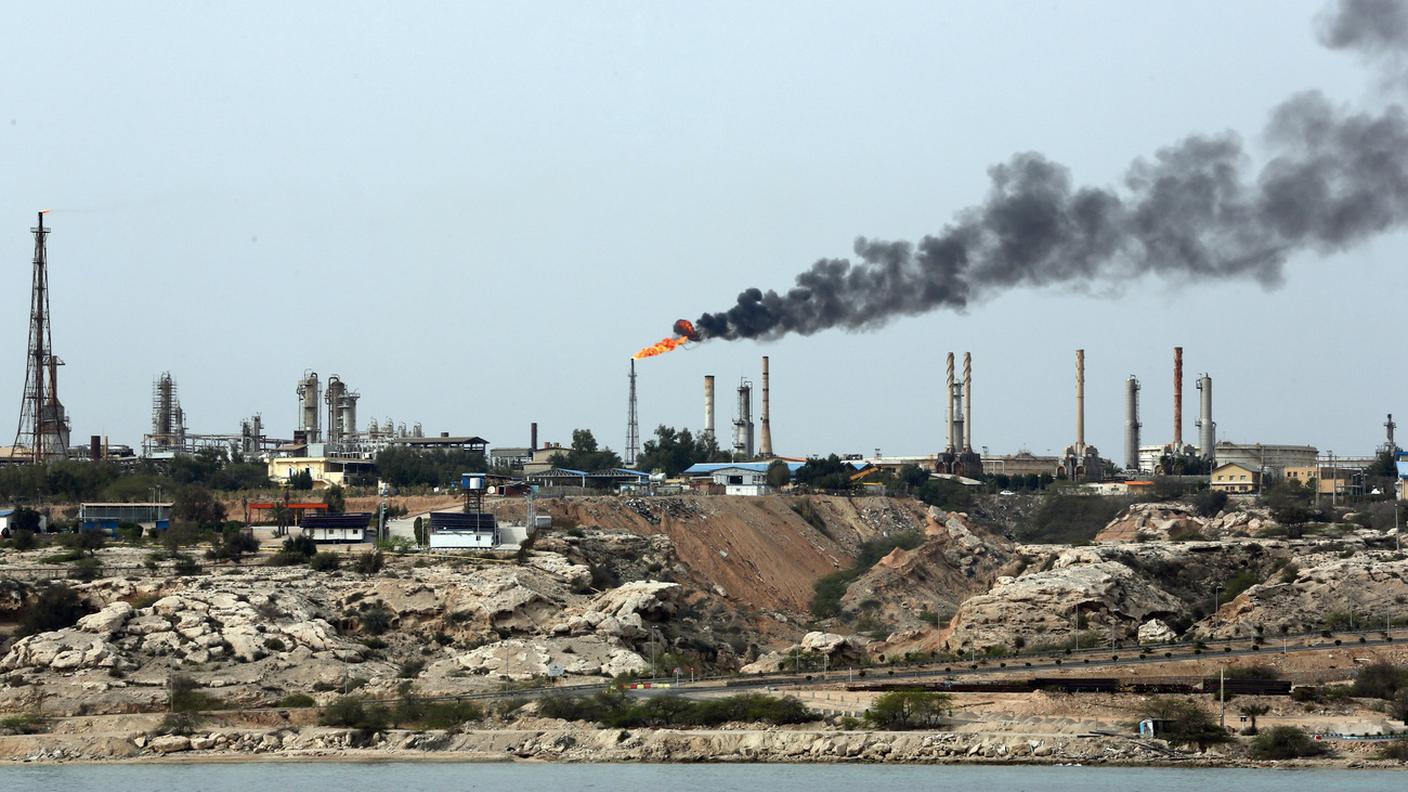 L'isola di Kharg, dove viene lavorato circa il 90% del greggio iraniano 