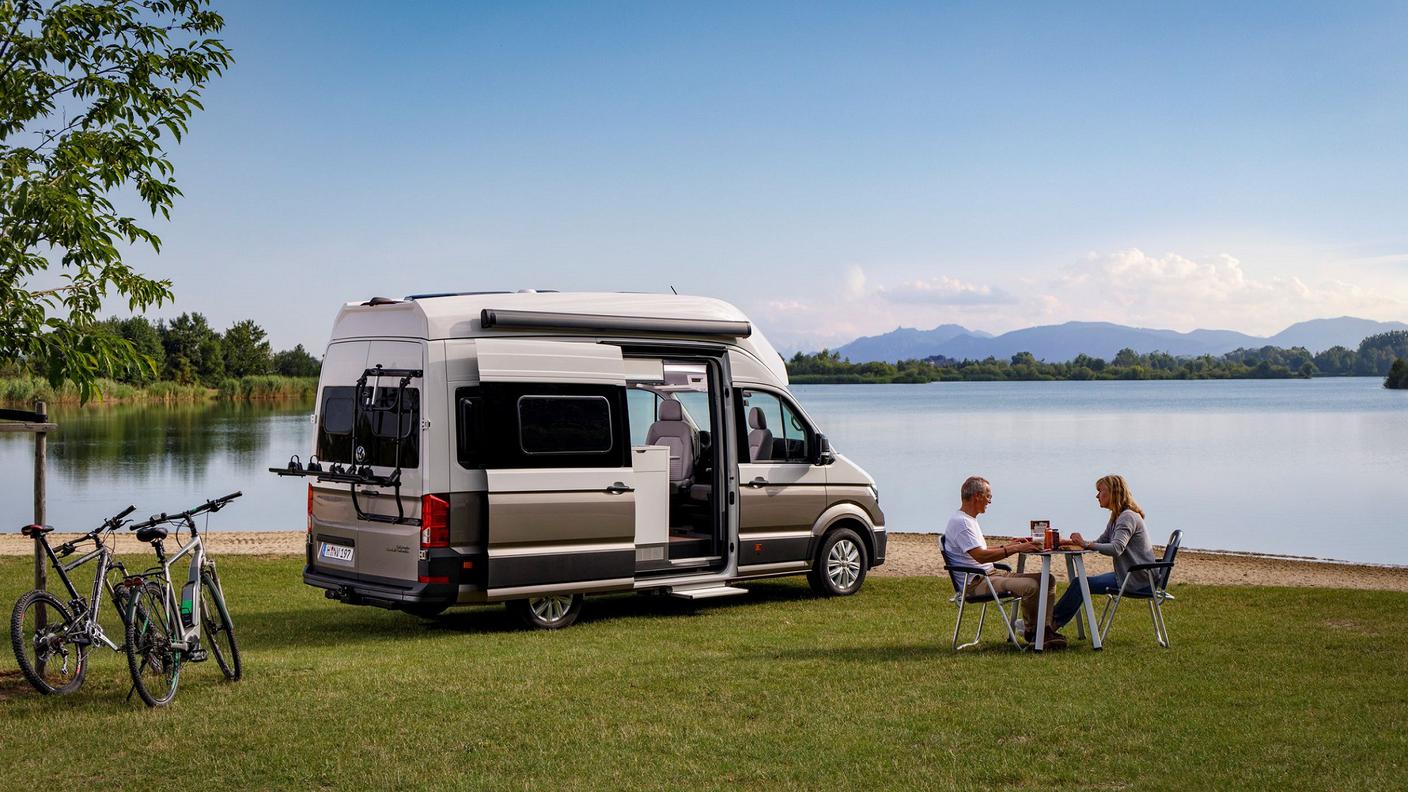 Tra i camper più apprezzati in Svizzera figurano modelli della VW come il Grand California