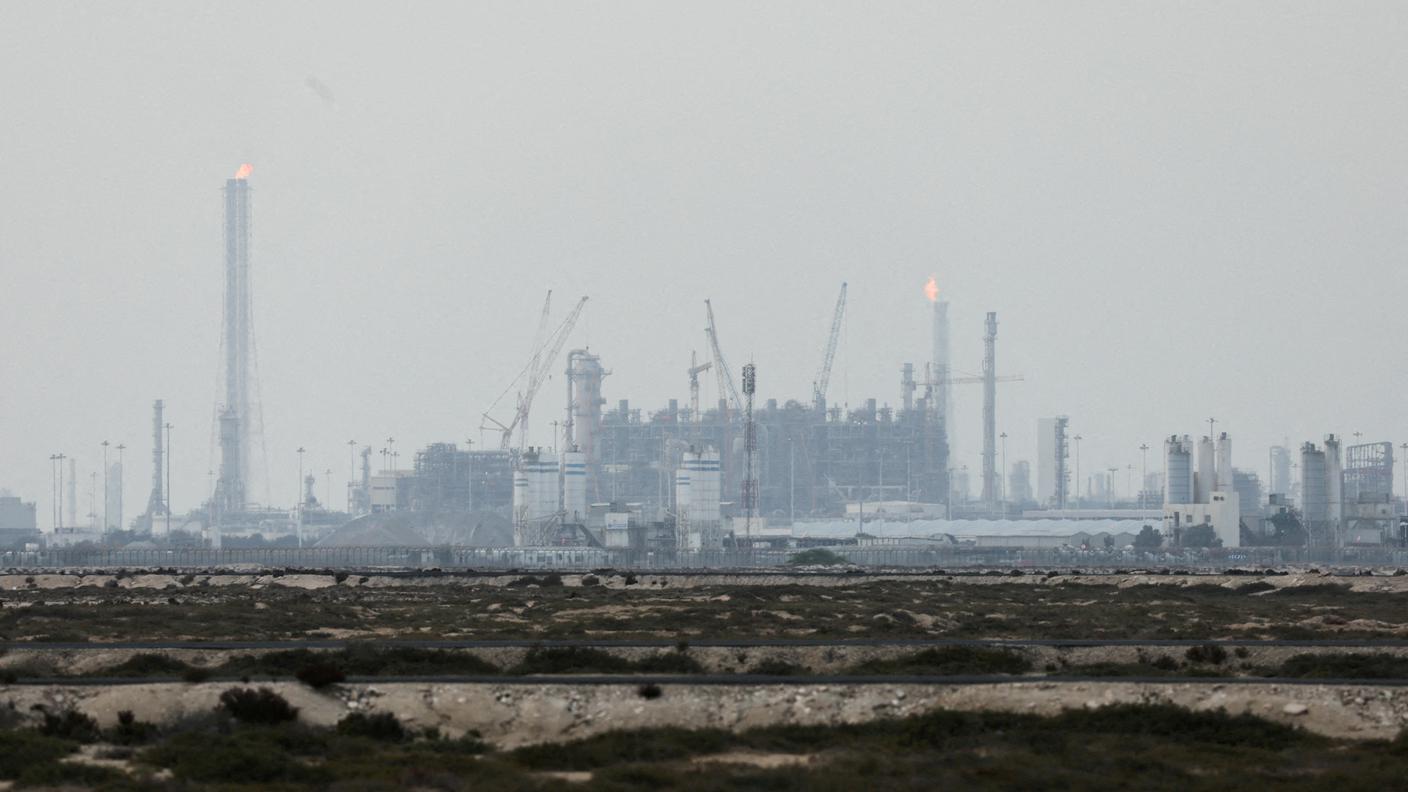 L'impianto per la produzione di gas liquefatto in Qatar