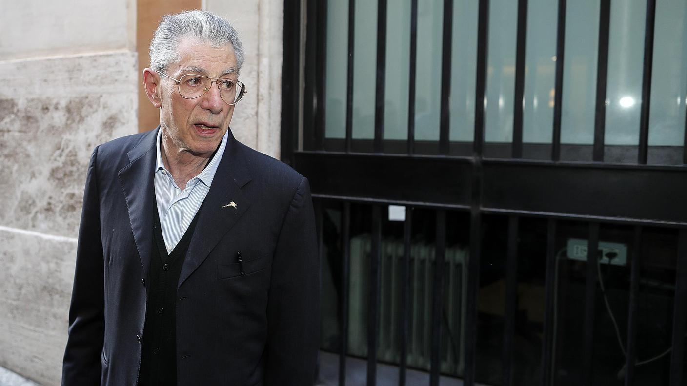 Umberto Bossi in una foto d'archivio