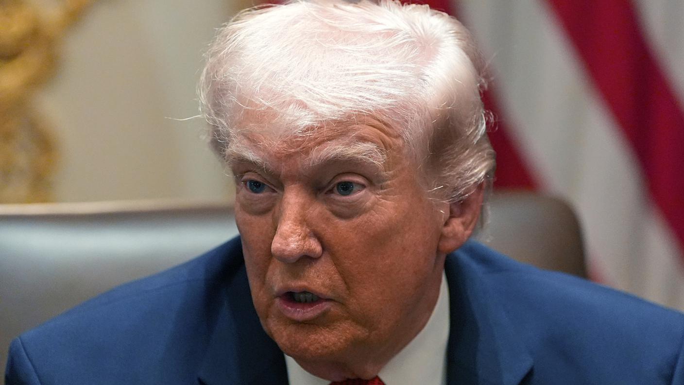 Il presidente statunitense Donald Trump