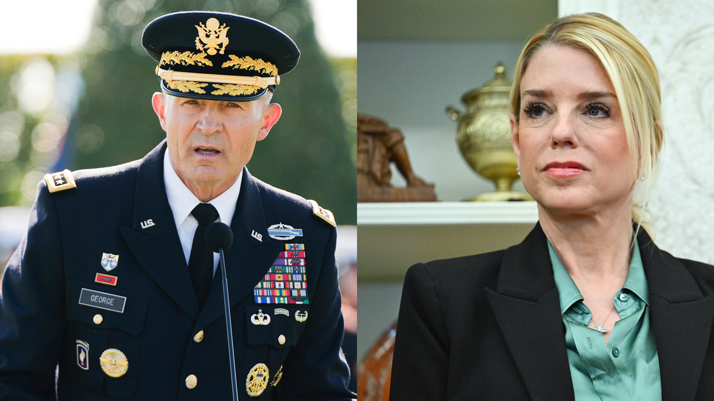 Randy George e Pam Bondi