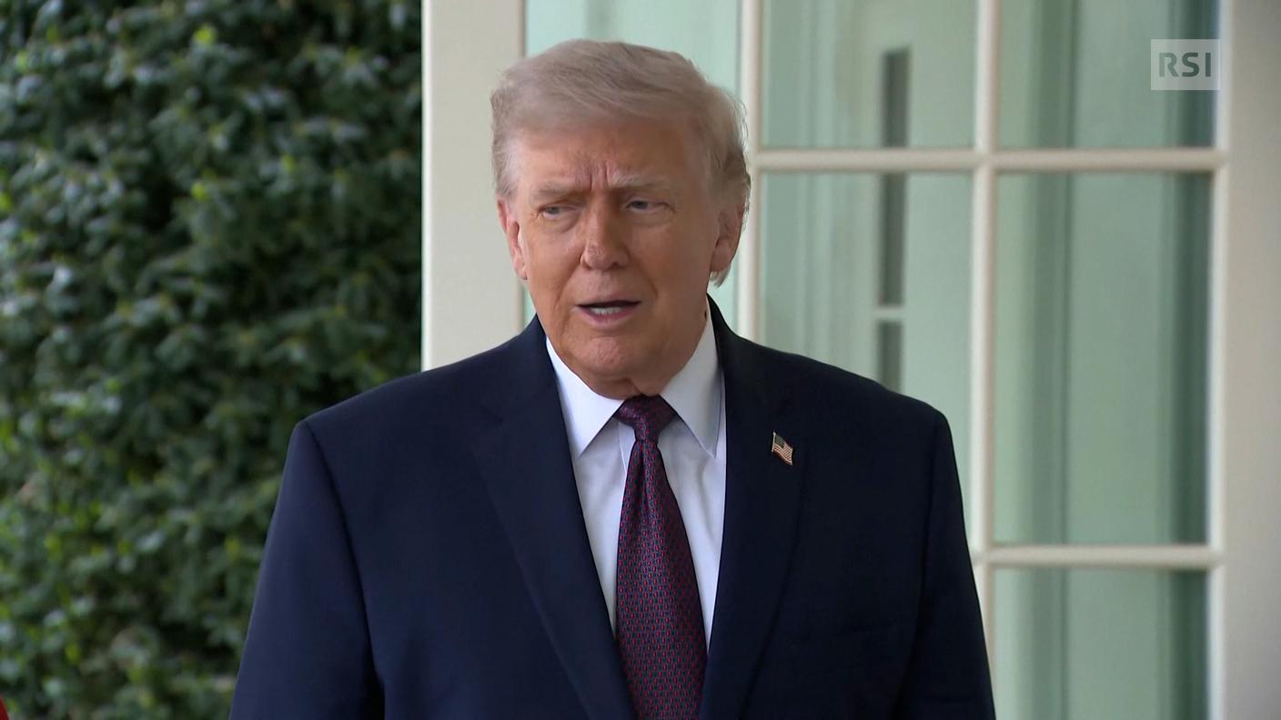 Il presidente statunitense Donald Trump