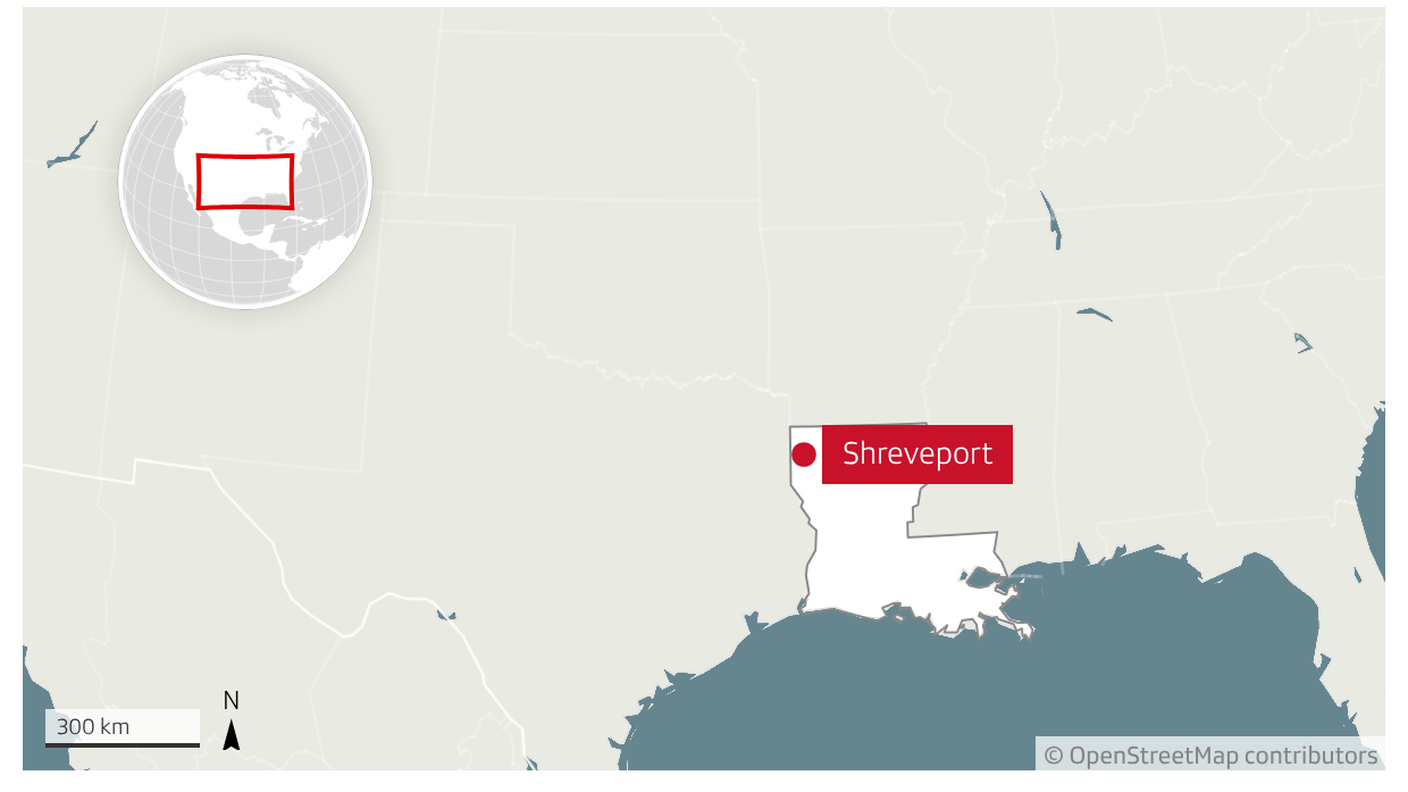 Dove si trova Shreveport