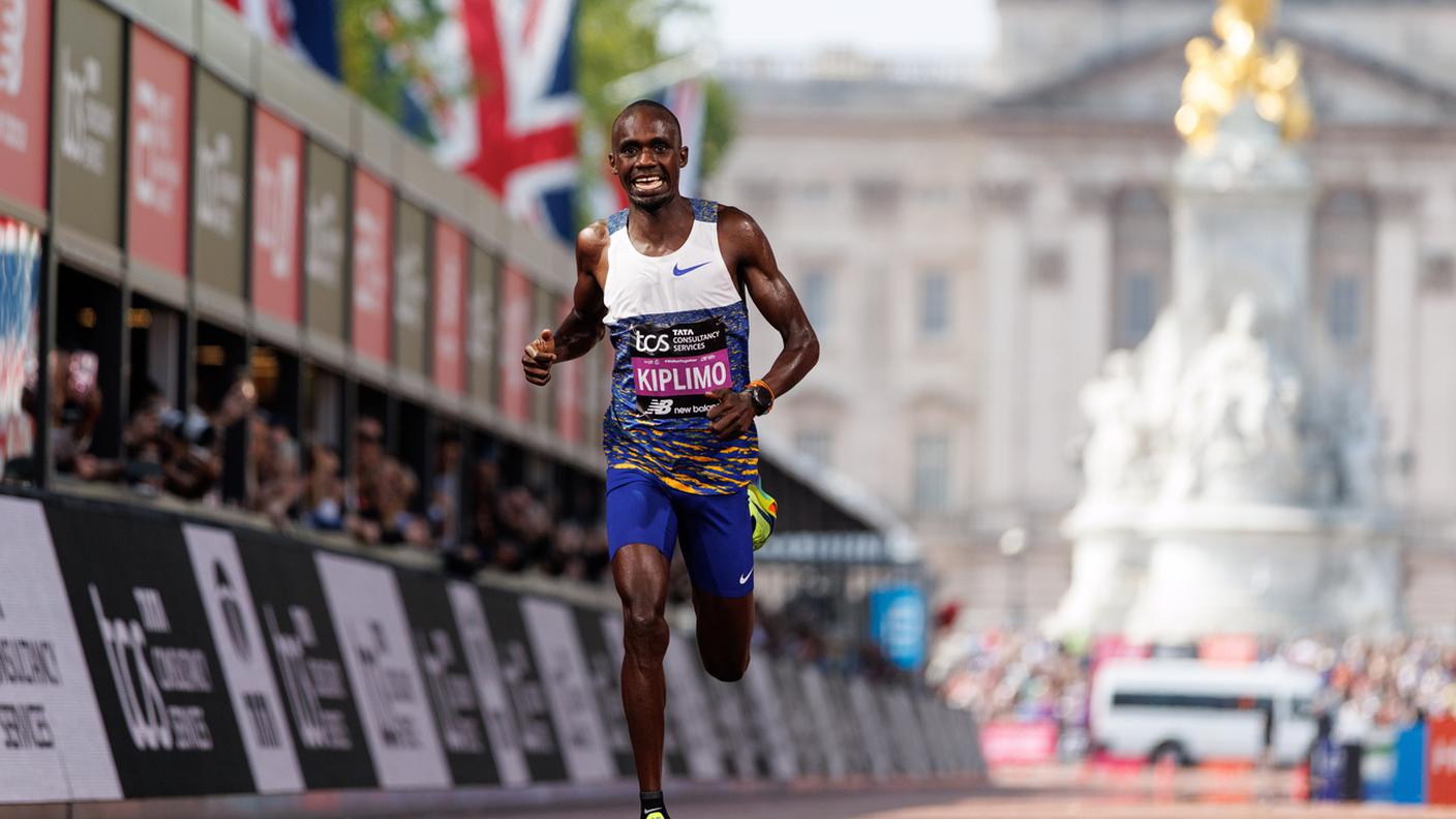 Jacob Kiplimo in azione