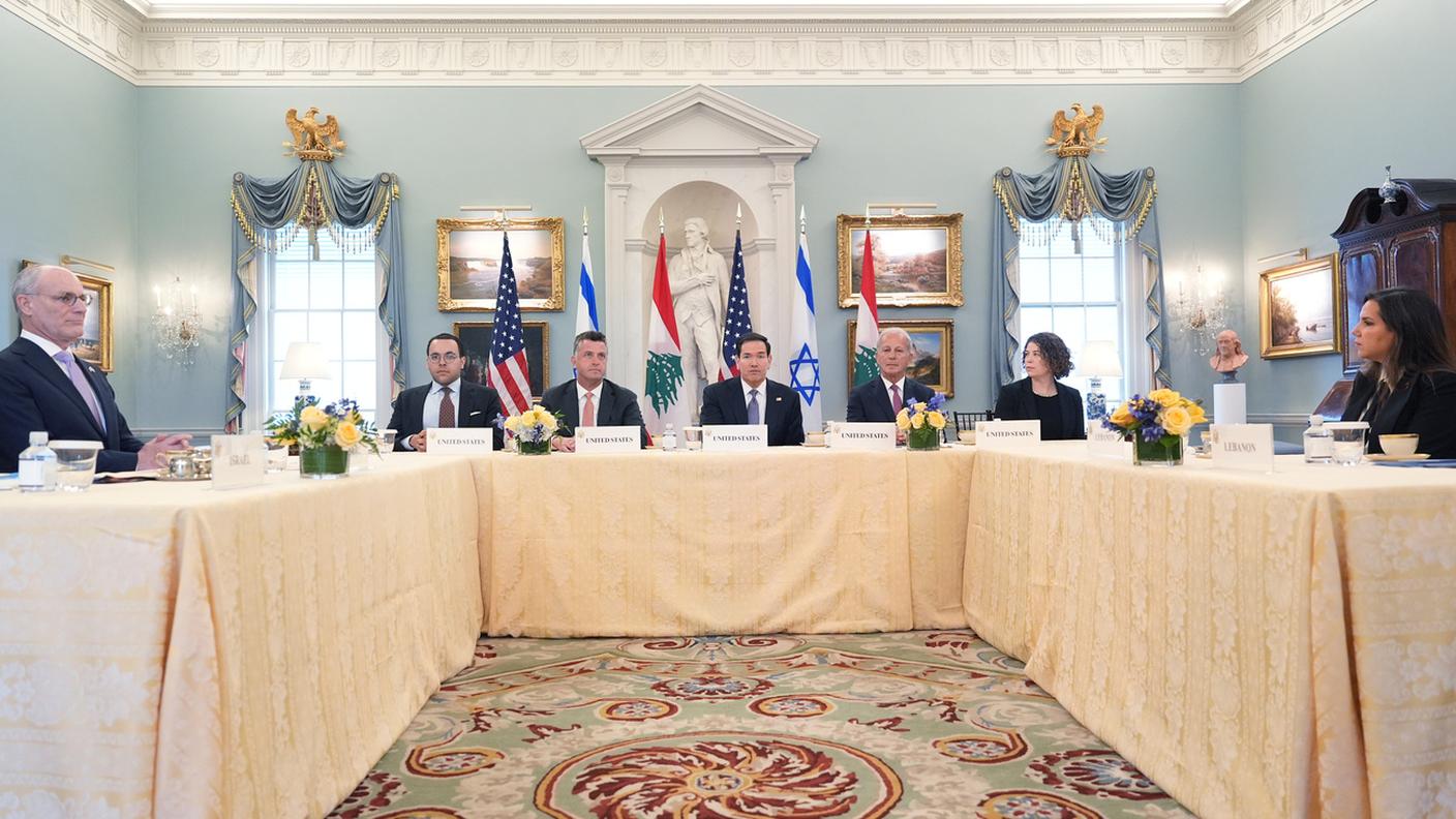 Israele e Libano insieme al tavolo delle trattative, nel primo round del 14 aprile a Washington