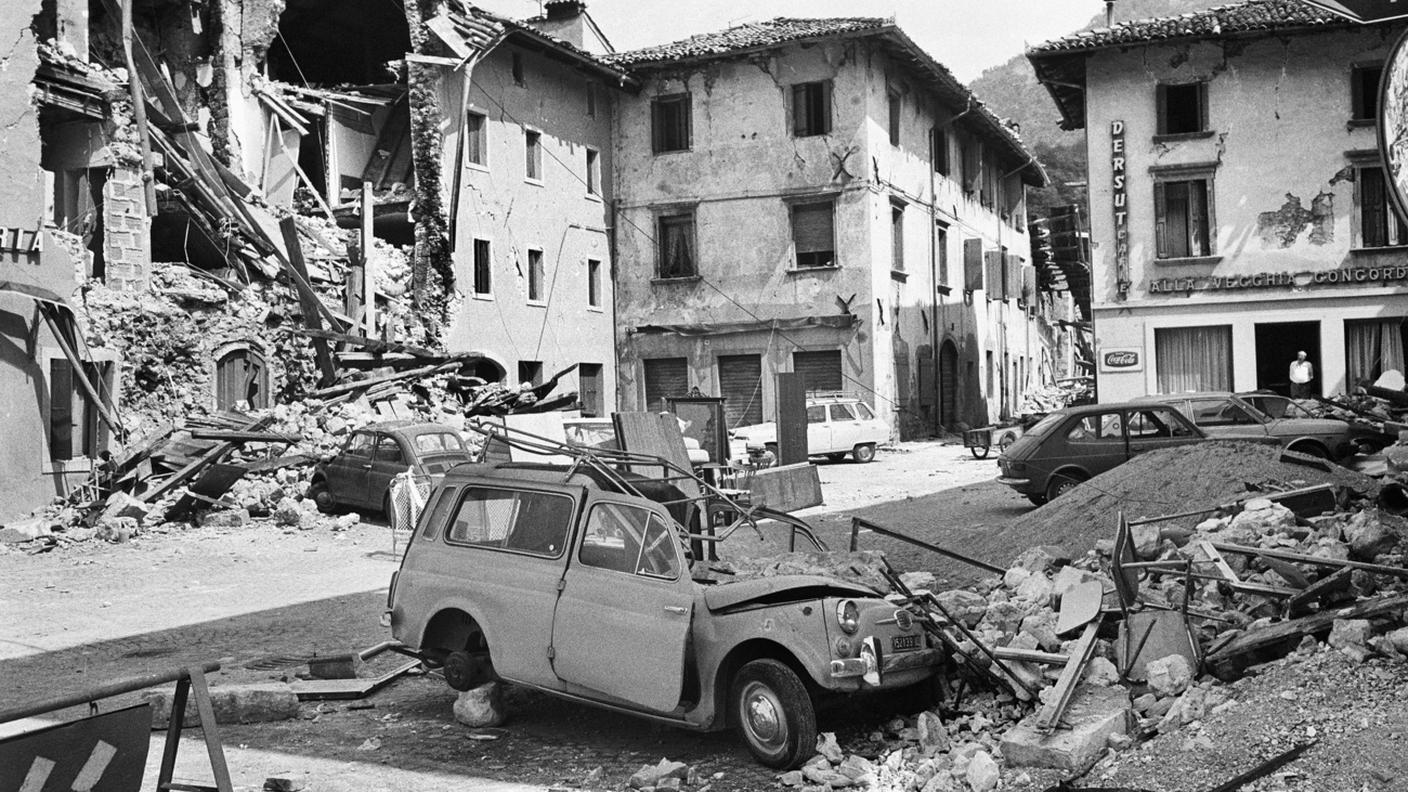 Il 6 maggio 1976 un terremoto di magnitudo 6.5 colpì il Friuli