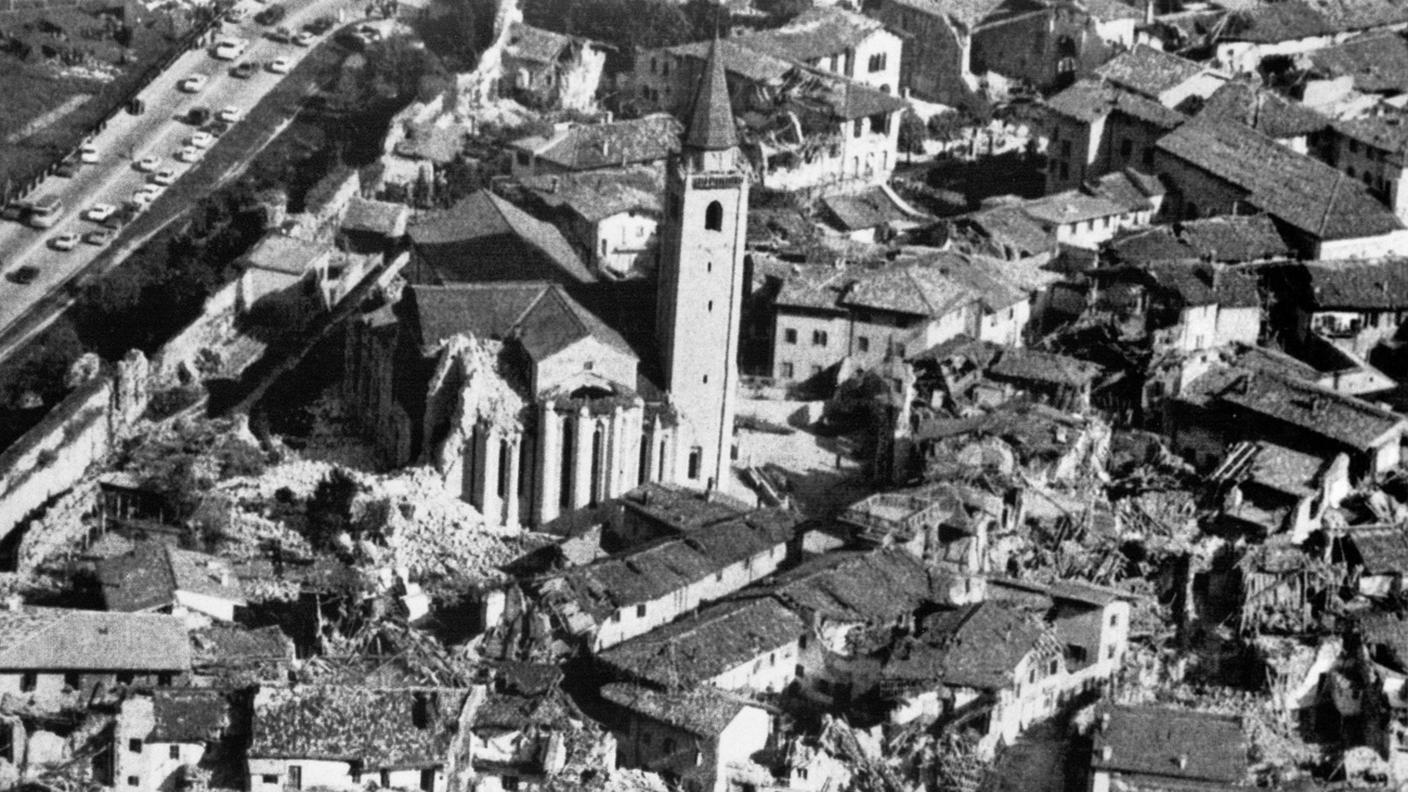 L’area più colpita fu quella a nord di Udine, ma la scossa fu avvertita in tutto il Nord Italia