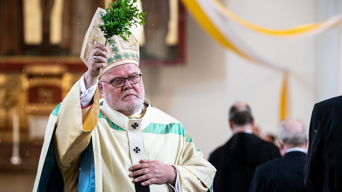 Il cardinale Reinhard Marx, arcivescovo di Monaco di Baviera
