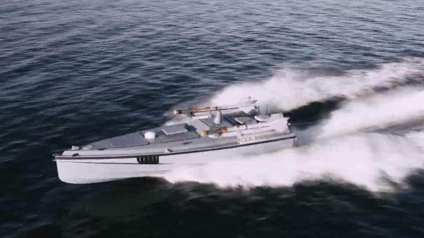 Un drone marino ucraino Magura V7 nel 2025 ha abbattuto i due jet sul Mar Nero