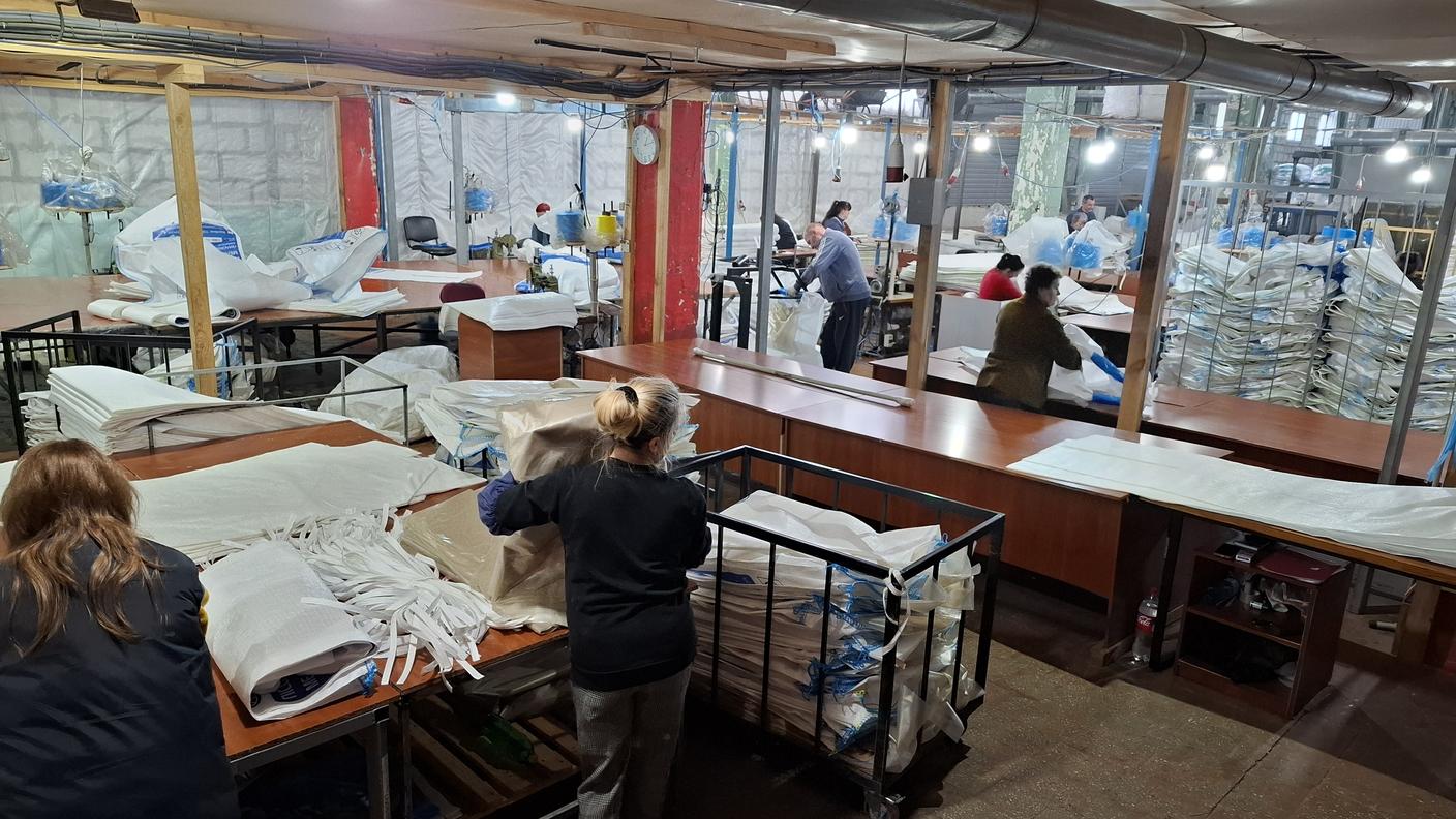 La produzione va avanti malgrado le condizioni determinate dall'invasione russa