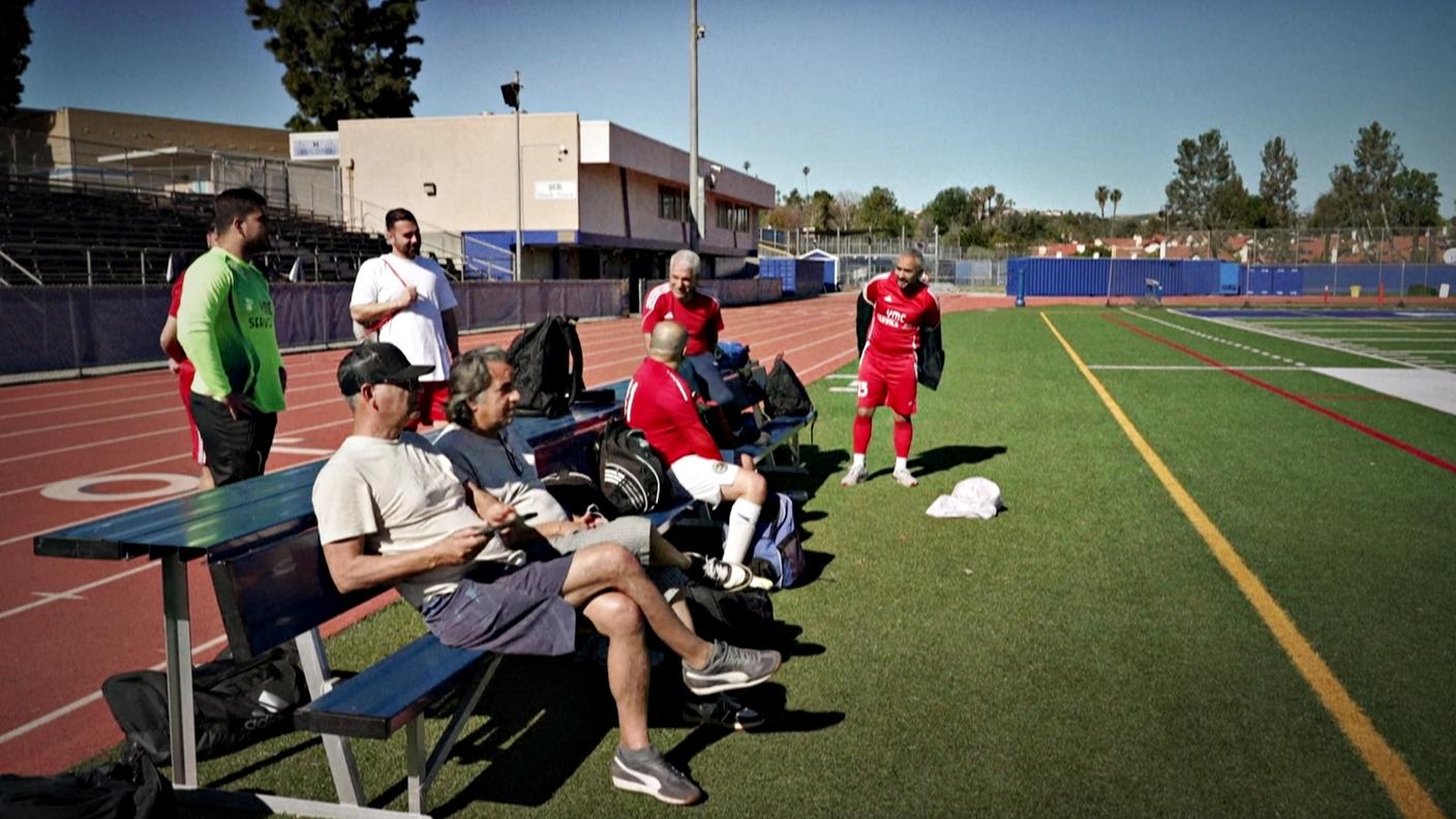 Il campo di allenamento dell’Arya FC a Oak Park, L.A
