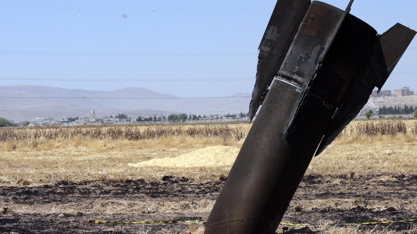 Un missile iraniano caduto in Siria a inizio giugno