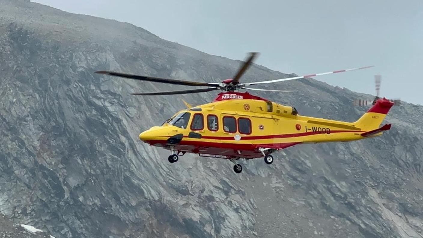 Il recupero dei feriti è stato effettuato dal Soccorso alpino valdostano