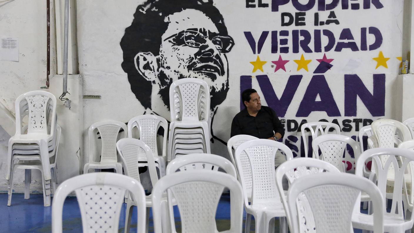 Un sostenitore del candidato di sinistra sconfitto