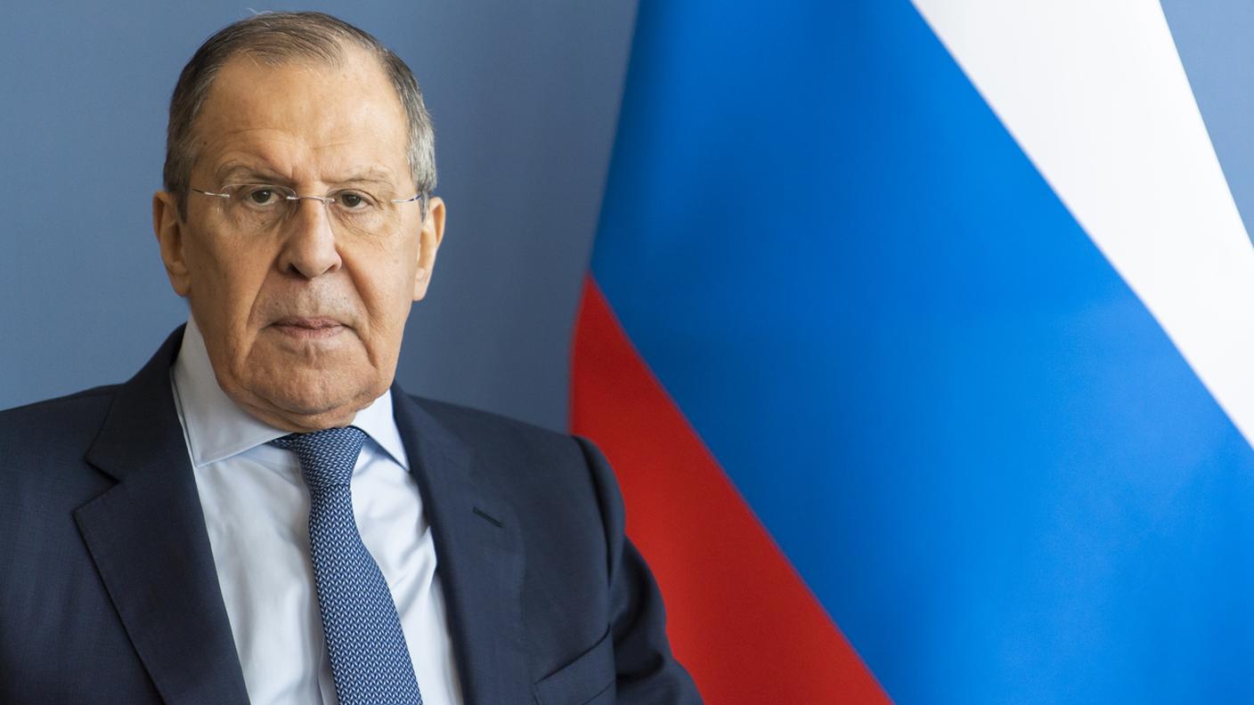 Il ministro degli Esteri russo Sergei Lavrov 