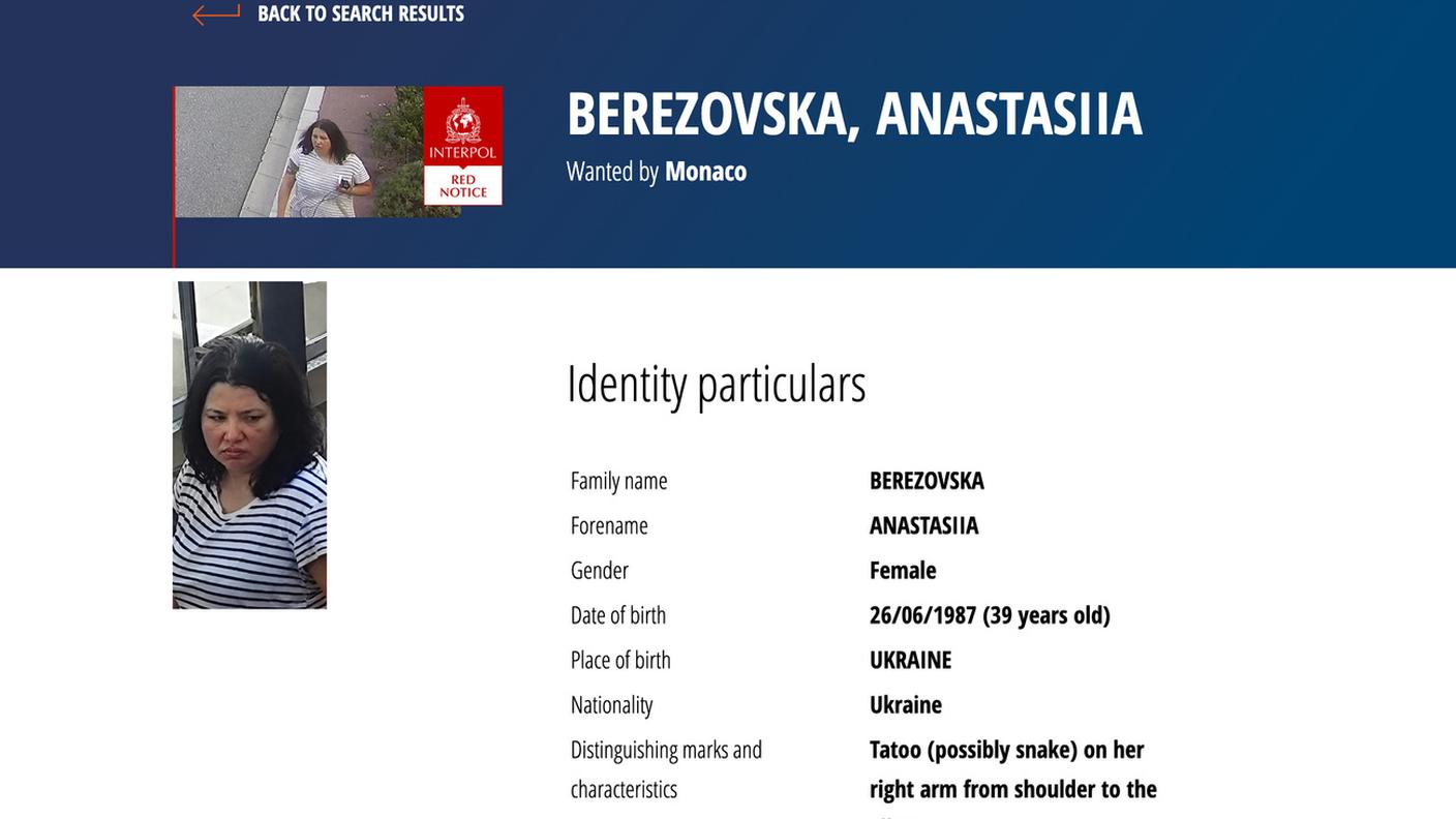 Il cadavere di Anastasiia Berezovska è stato ritrovato lunedì alla periferia di Kiev