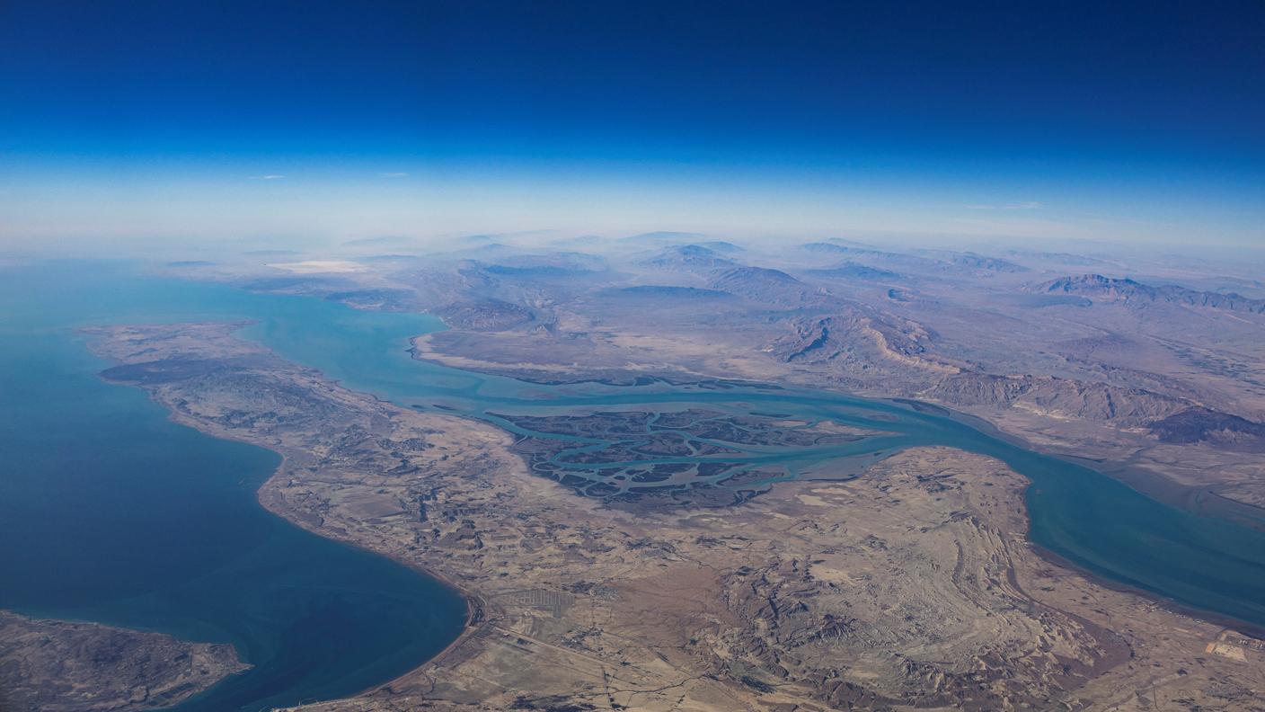 L'isola di Qeshm nello Stretto di Hormuz
