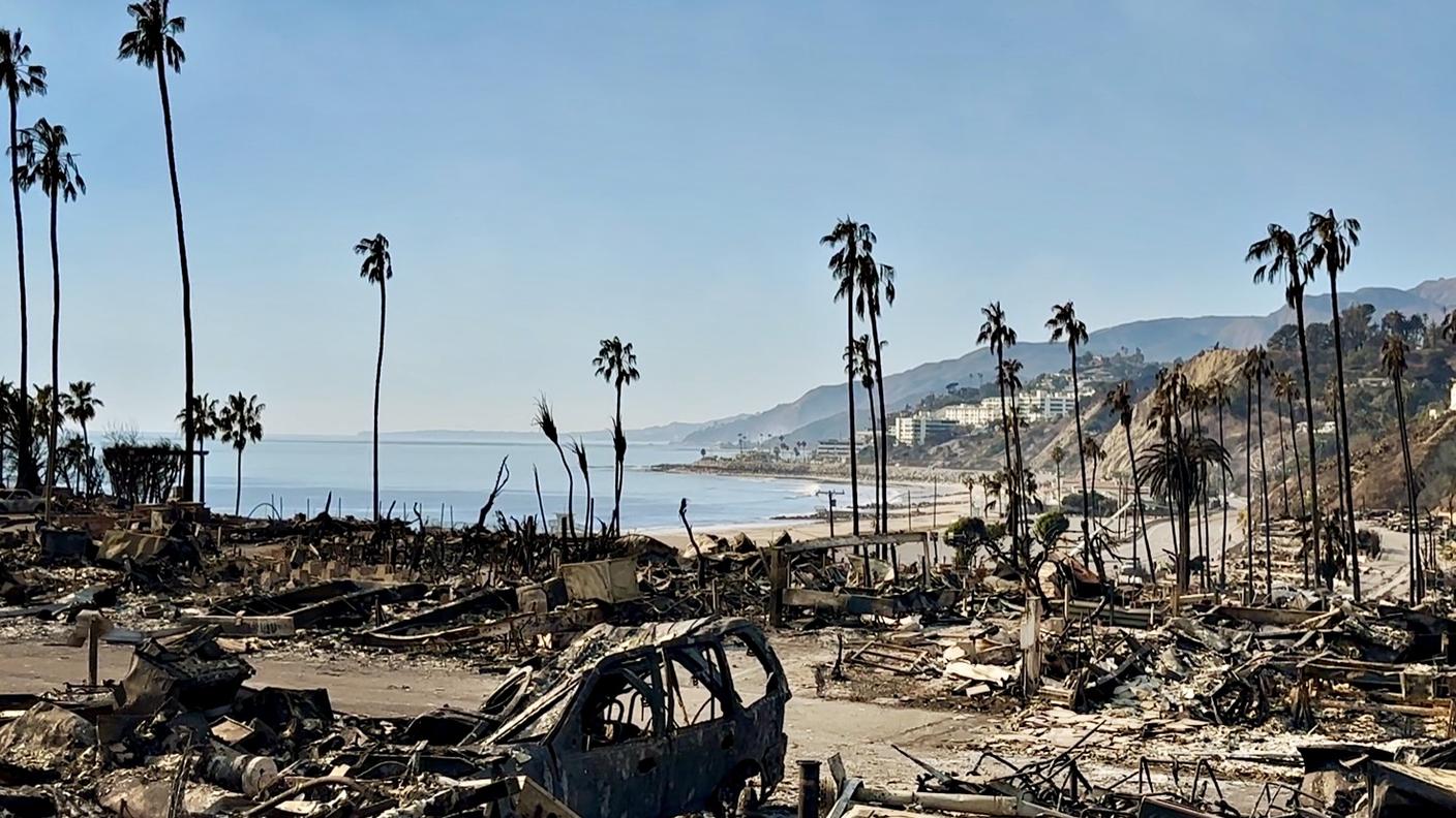 Pacific Palisades affacciata sull’oceano