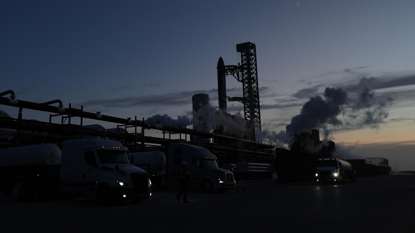 In Texas era tutto pronto per il lancio