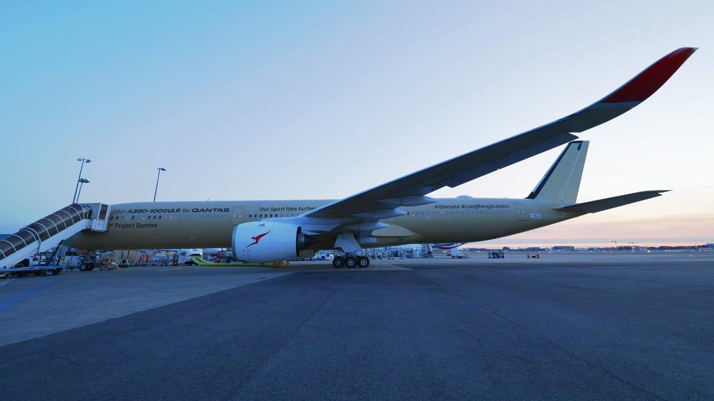 L'A350-1000ULR pronto per il test