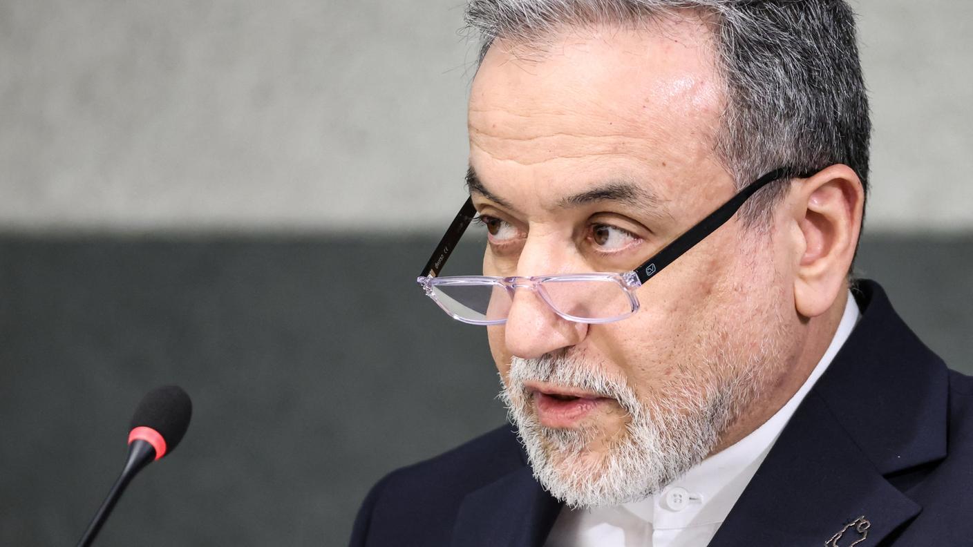 Il ministro degli Esteri iraniano Abbas Araghchi 