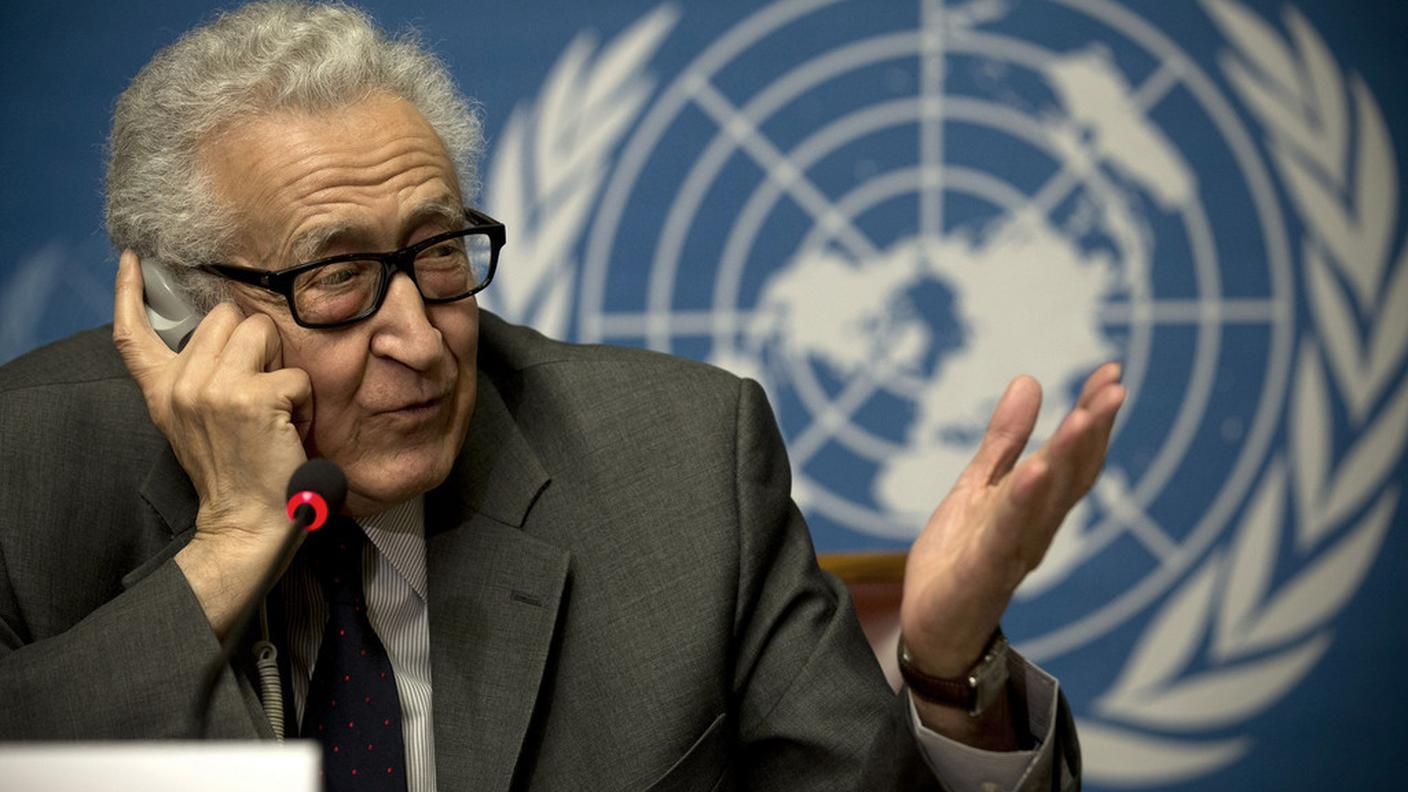 Il mediatore dell'ONU Lakhdar Brahimi