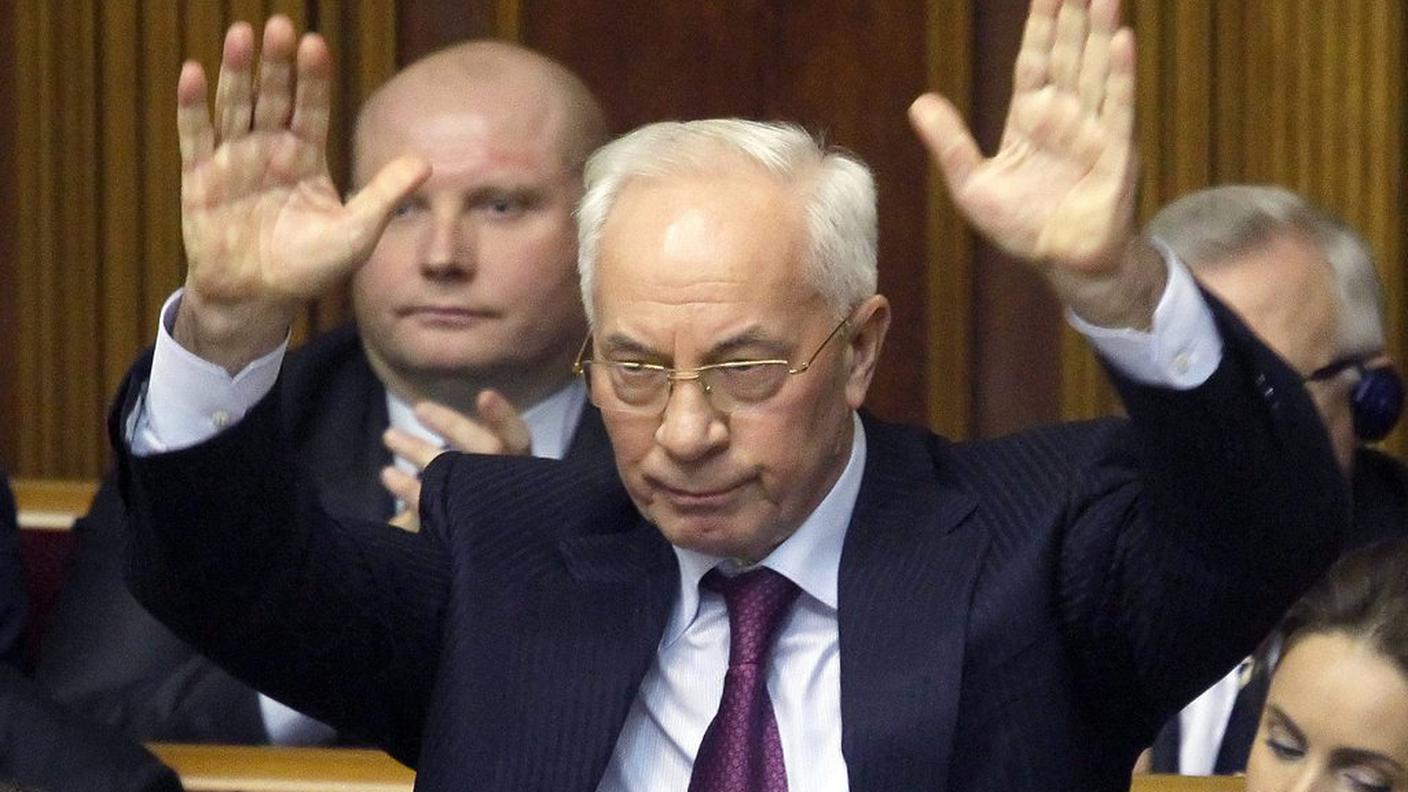 Il primo ministro ucraino Mikola Azarov