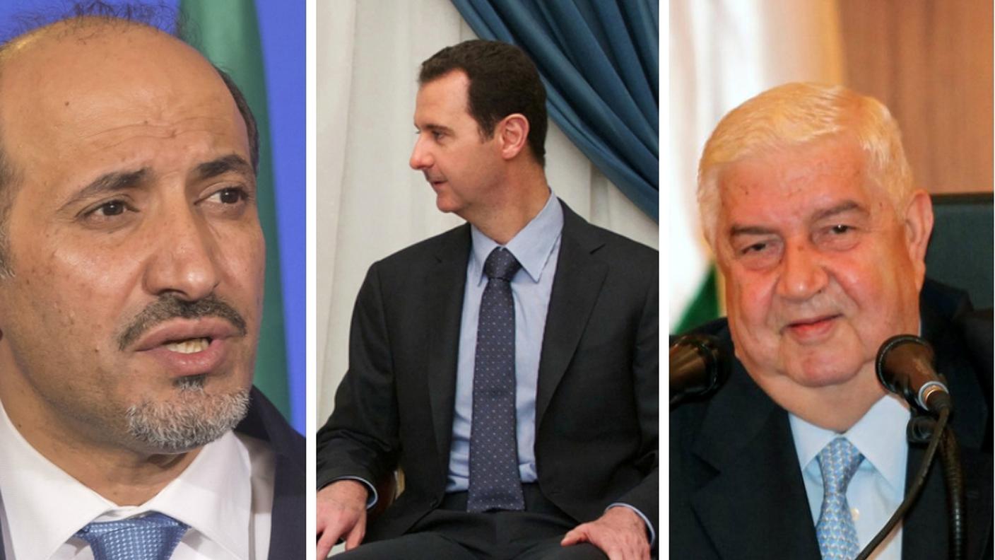 Ahmad Jarba  - Bashar al Assad  - Walid al Moualem  -