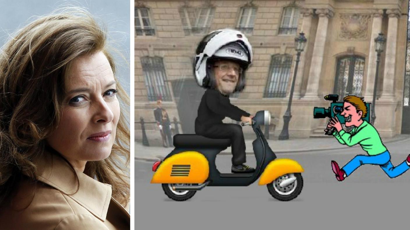 Valérie Trierweiler e il videogame con Hollande protagonista