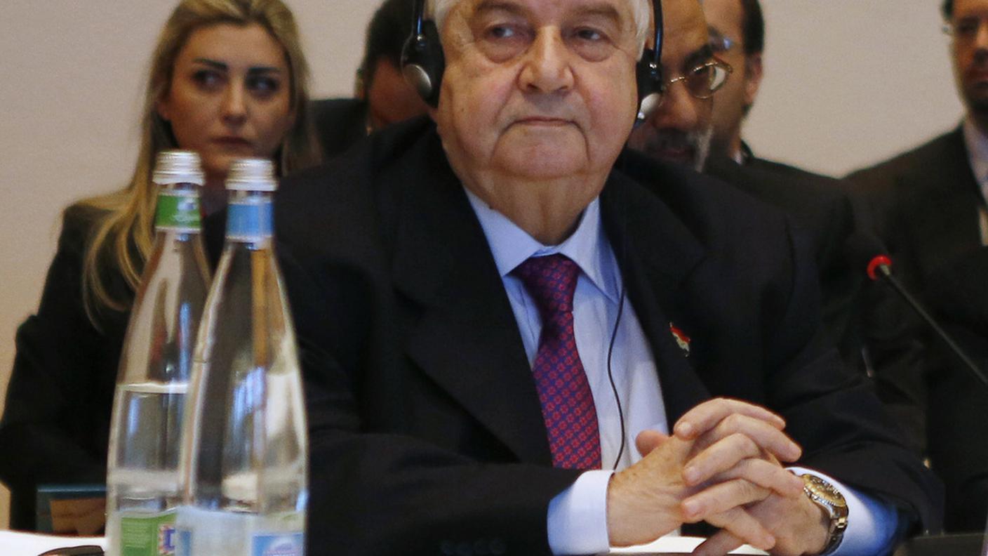 Il ministro siriano Walid Muallem