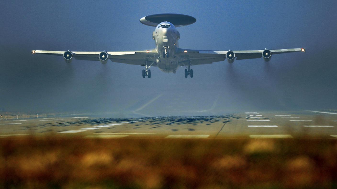 Un AWACS  della NATO